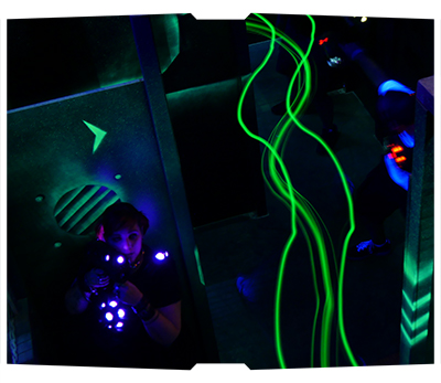 Parties de laser game 